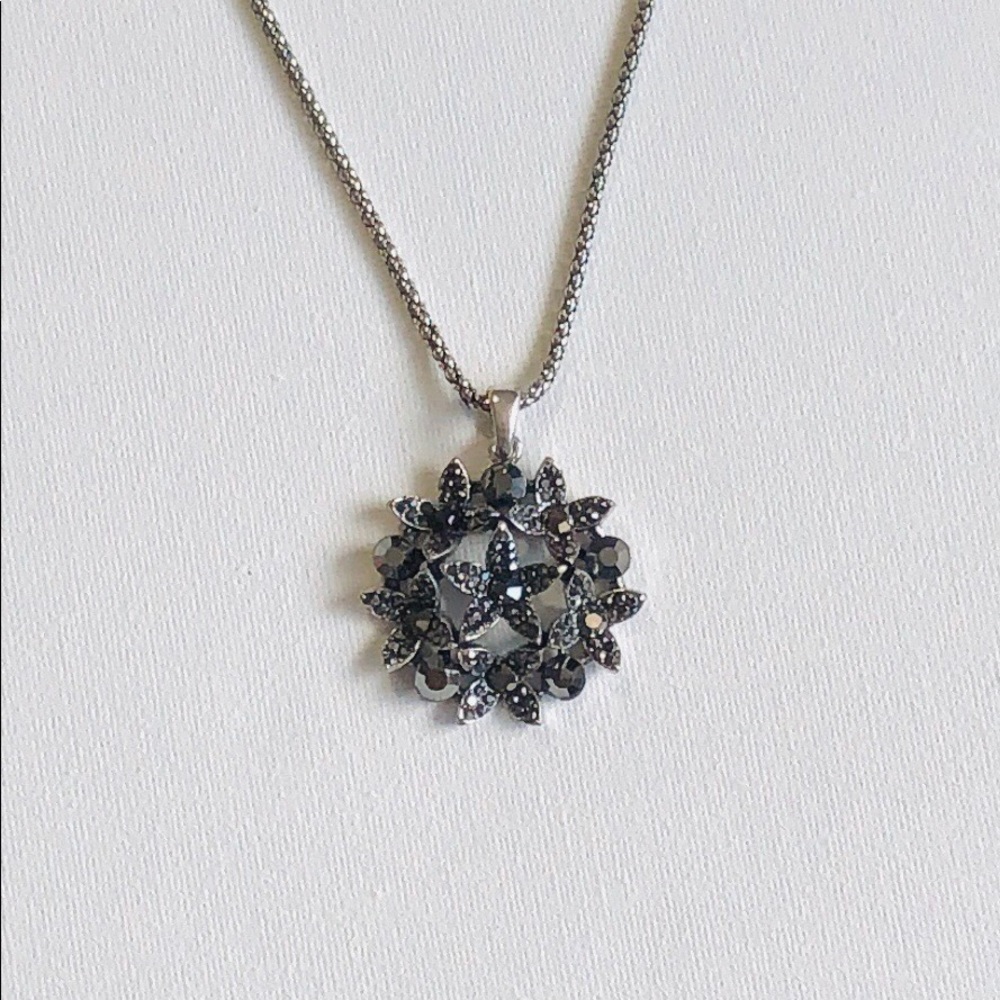 Crystal Flower Necklace